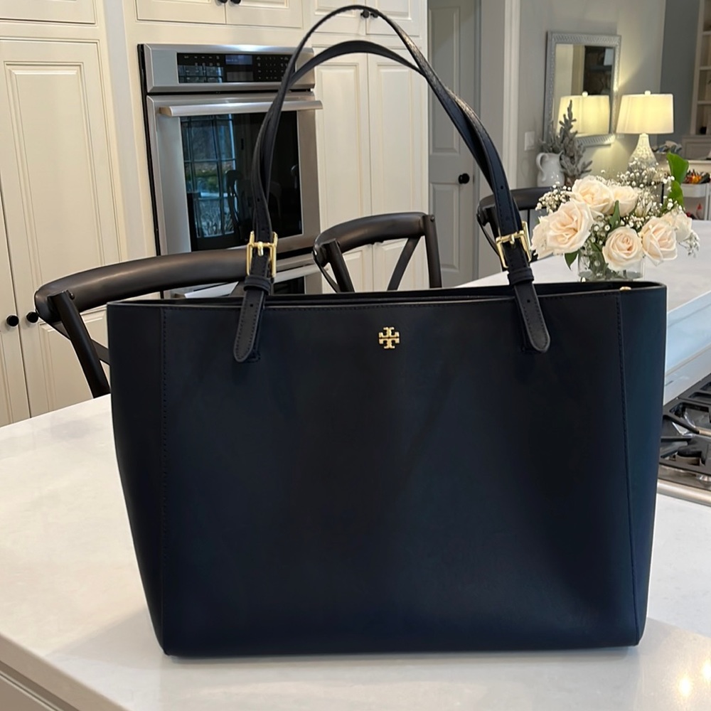 EUC! Tory Burch Triple Compartment Tote Bag